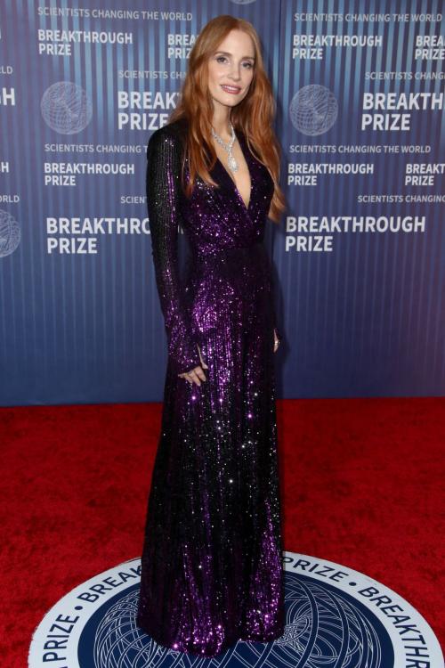 Jessica Chastain at 10th Breakthrough Prize Ceremony in Los Angeles 5