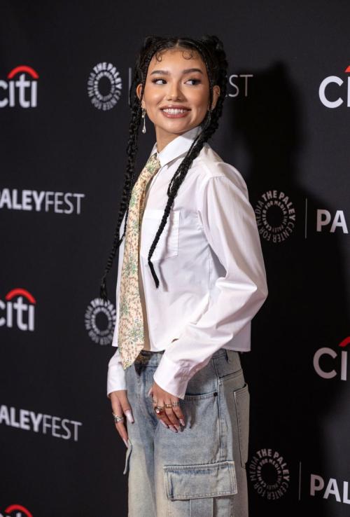 Kiawentiio at Paleyfest LA Screening of Avatar 2