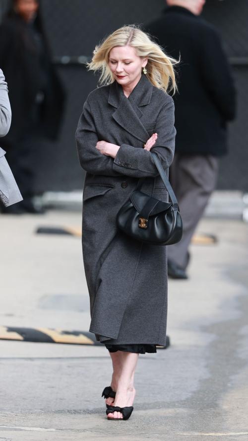 Kirsten Dunst Arrives at Jimmy Kimmel Live in Hollywood 4