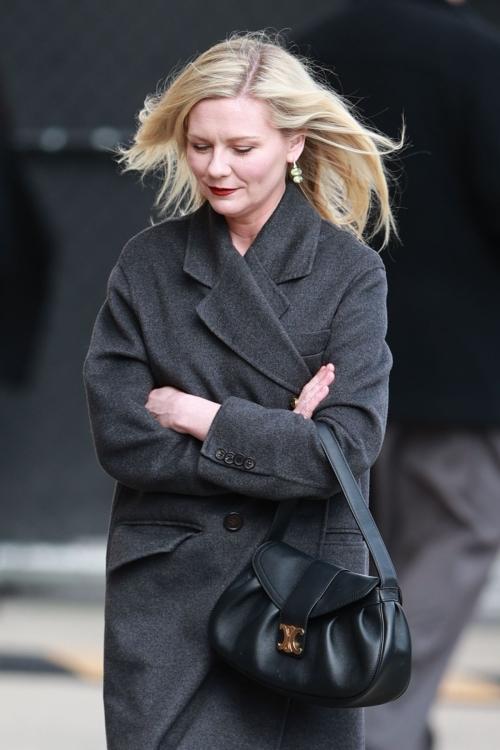 Kirsten Dunst Arrives at Jimmy Kimmel Live in Hollywood 5