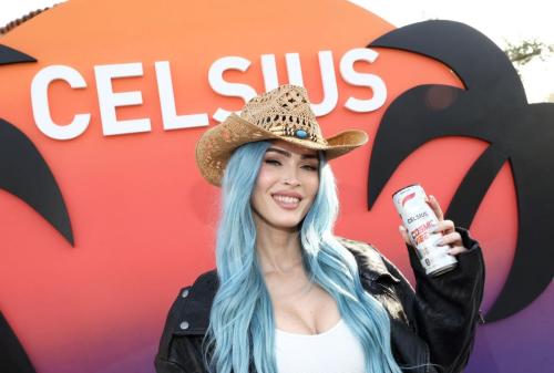 Megan Fox at Celsius Cosmic Desert Event at Coachella 2