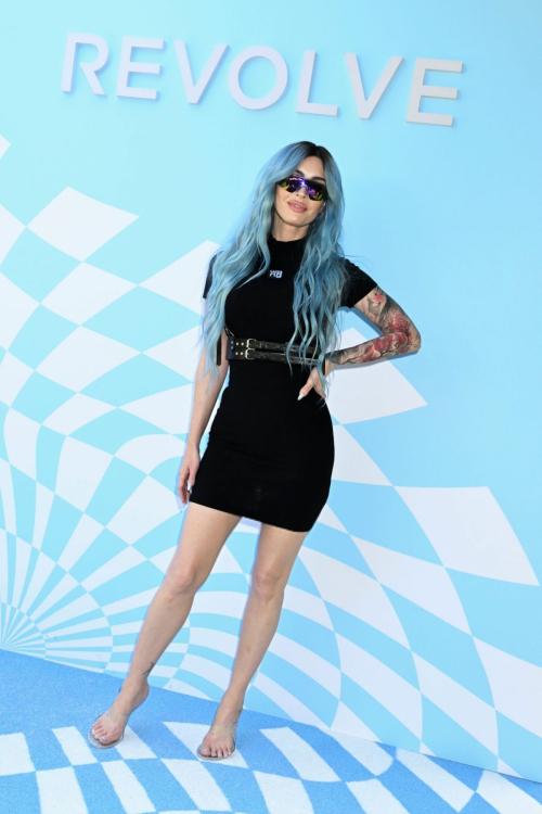 Megan Fox at Revolve Festival at Coachella Music Festival 2