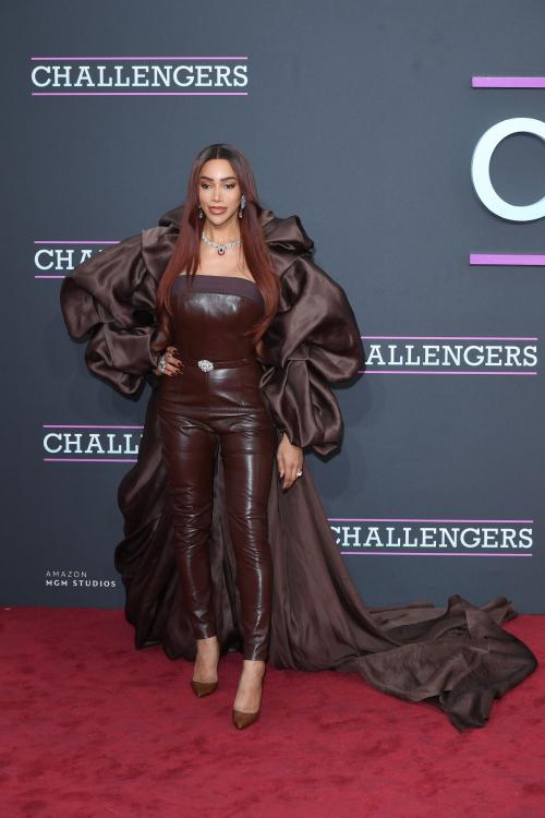 Munroe Bergdorf at Challengers Premiere at Odeon Luxe in London 1
