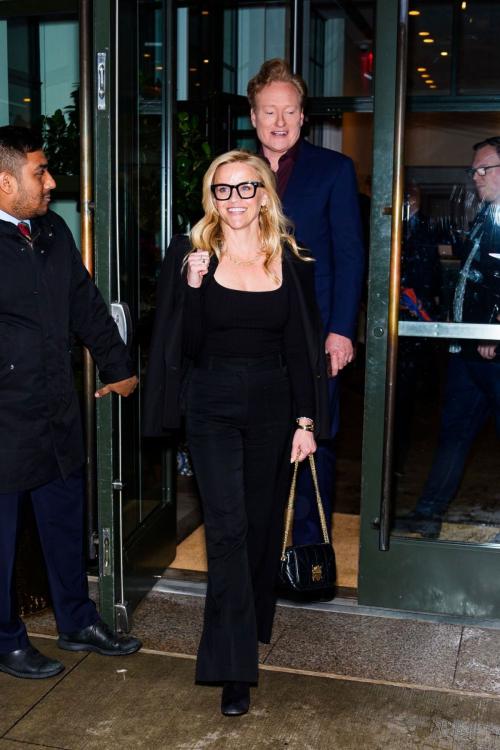 Reese Witherspoon Leaves Hotel in New York 2