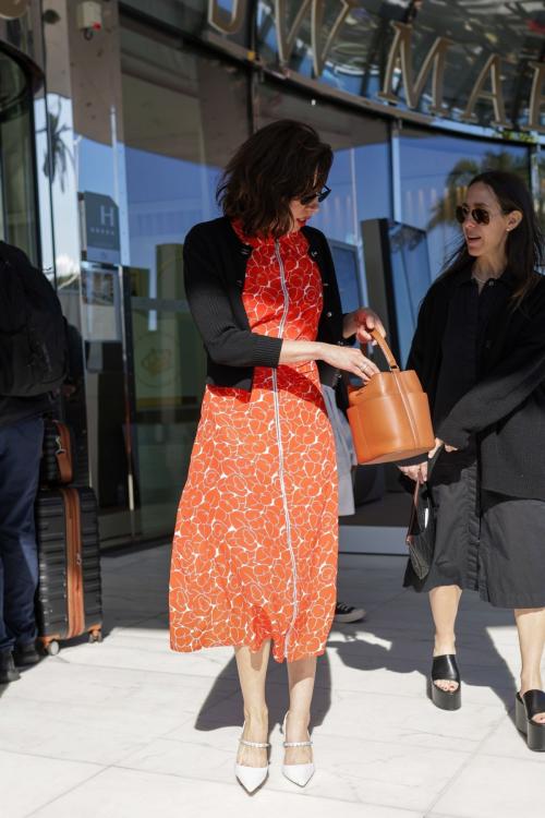 Aubrey Plaza Leaves Marriott Hotel in Cannes 5
