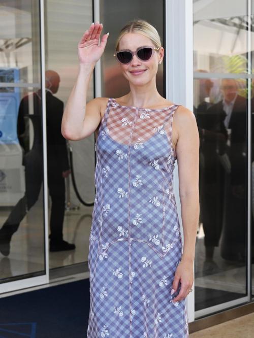 Claire Holt Arrives at Martinez Hotel in Cannes 4