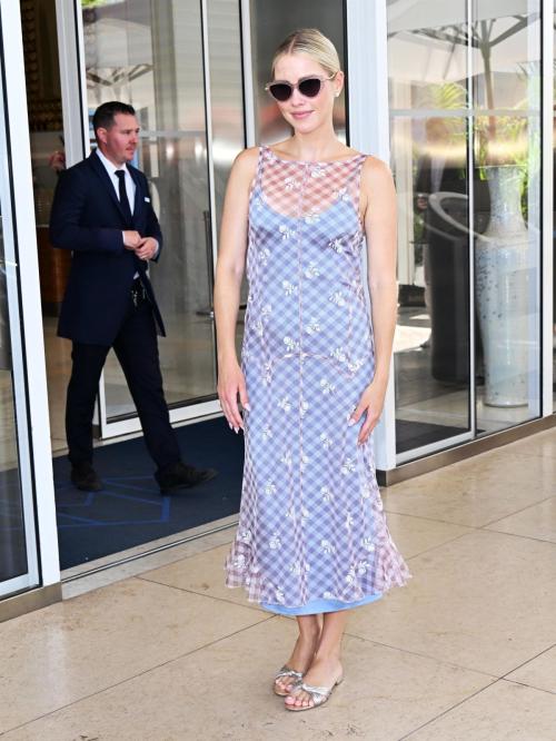 Claire Holt Arrives at Martinez Hotel in Cannes 5