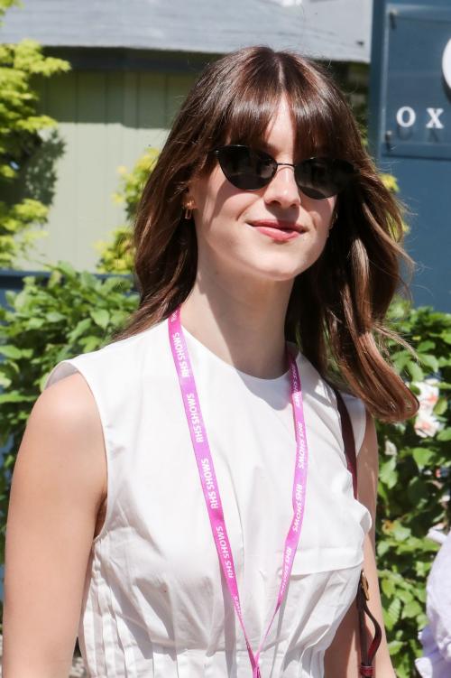 Daisy Edgar Jones at RHS Chelsea Flower Show in London 1