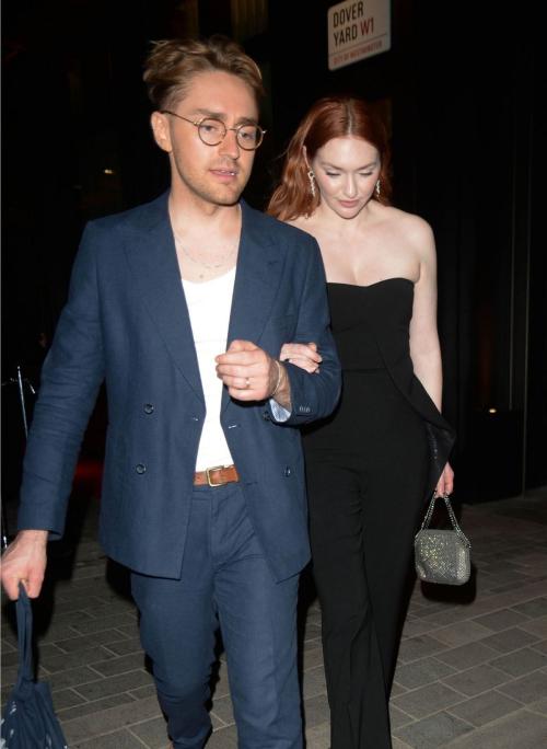 Eleanor Tomlinson at Vogue x Netflix BAFTA TV Awards Celebration in London 1