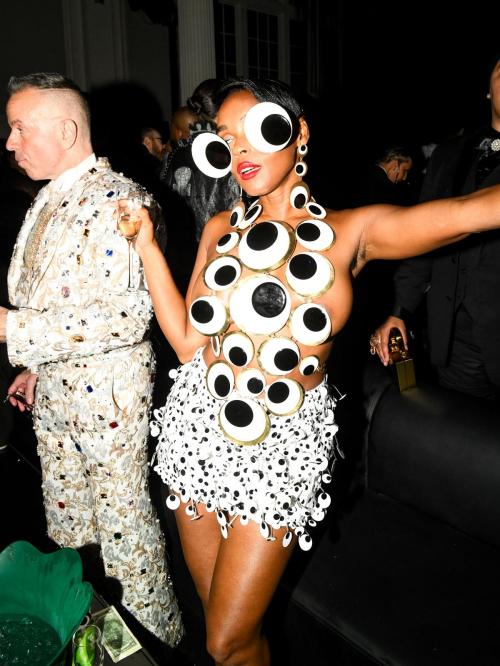 Janelle Monae at Met Gala Afterparty in New York 3