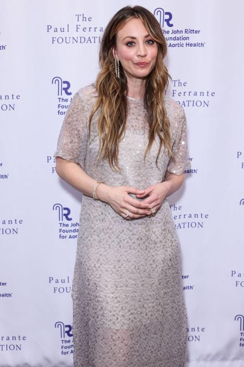 Kaley Cuoco John Ritter Foundation for Aortic Health Evening from the Heart Gala 1