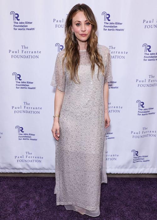 Kaley Cuoco John Ritter Foundation for Aortic Health Evening from the Heart Gala 2