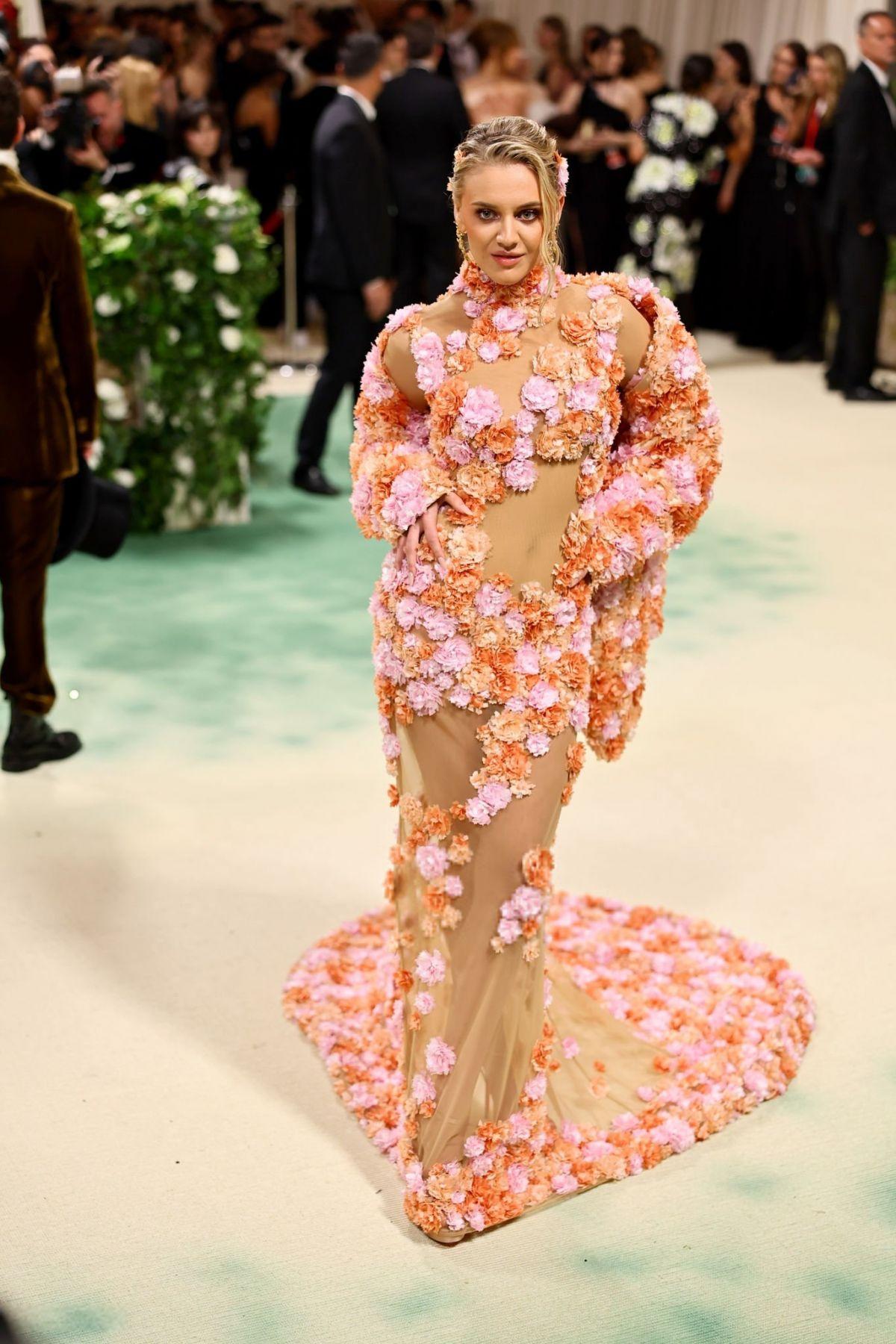Kelsea Ballerini at Met Gala Sleeping Beauties Celebration in New York