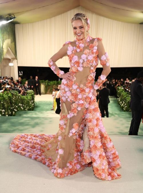 Kelsea Ballerini at Met Gala Sleeping Beauties Celebration in New York 1
