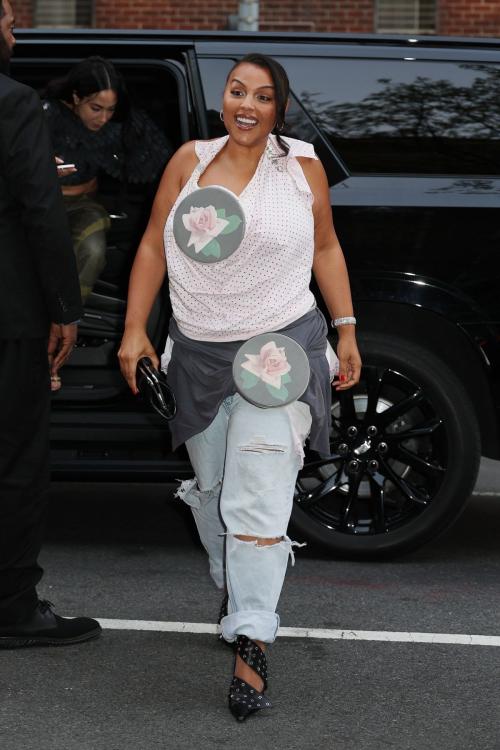 Paloma Elsesser at Bella Hadid’s Orabella Launch in New York 1