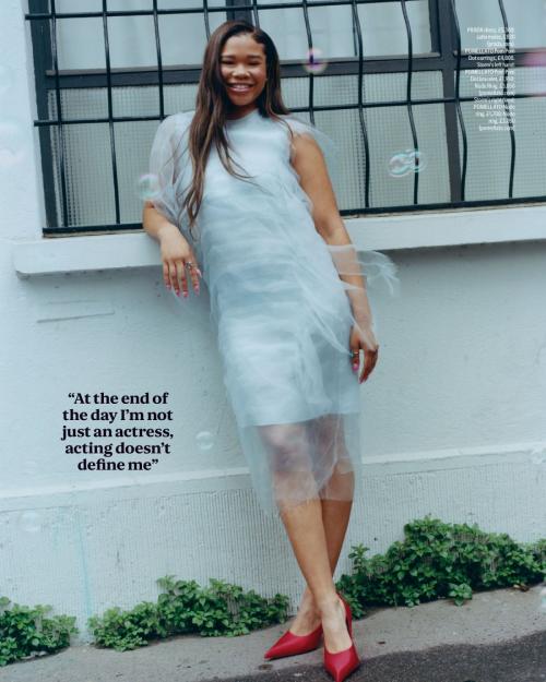 Storm Reid Featured in Evening Standard Magazine May 2024 2