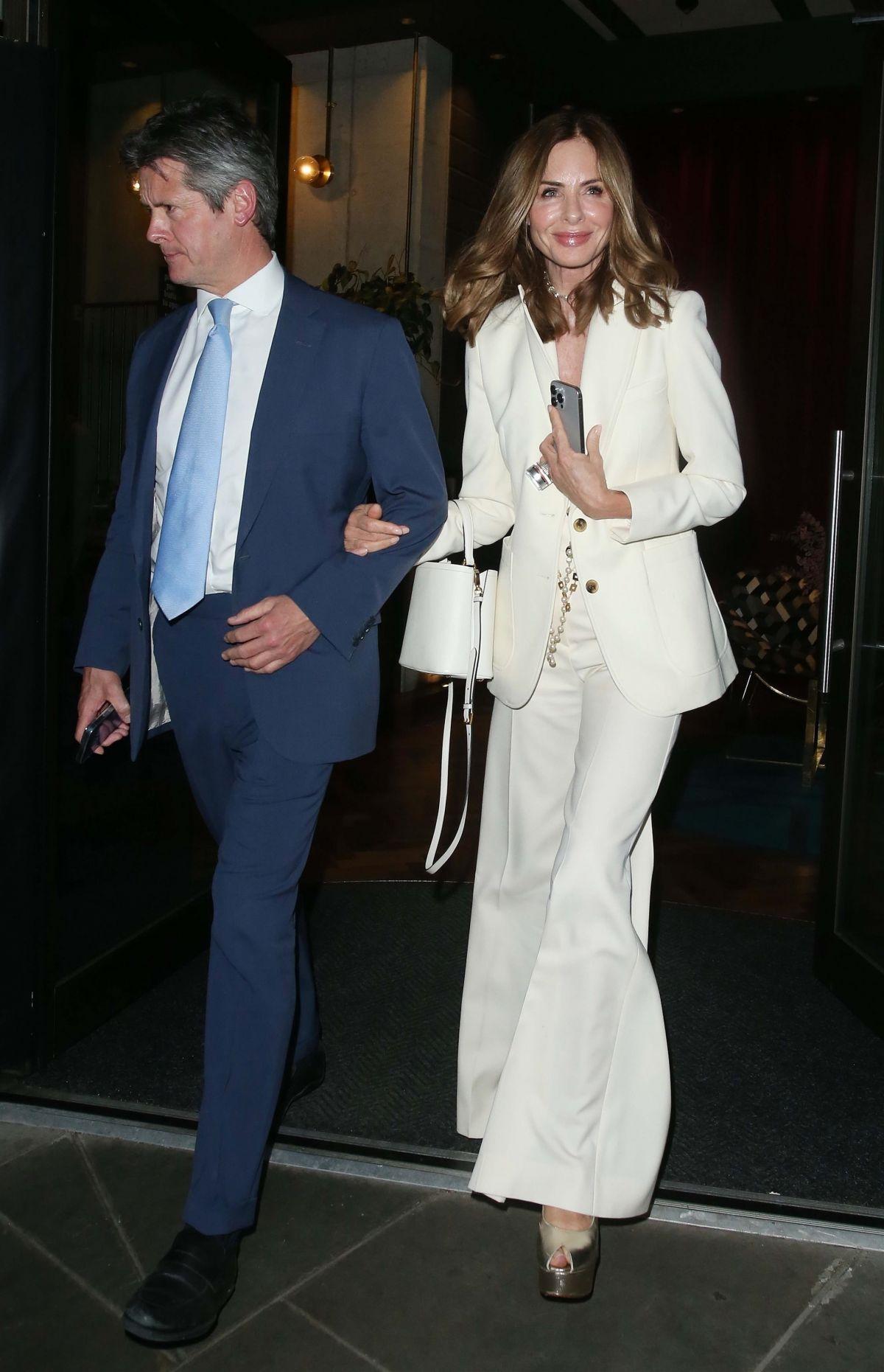 Trinny Woodall Leaving Strictly Confidential Screening in London