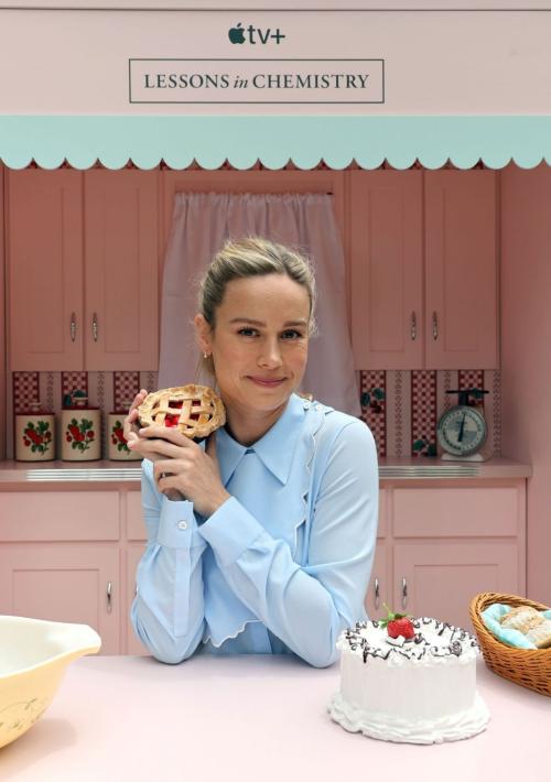 Brie Larson Apple TV+ Multi-Title Emmy Cart Activation Studio City 3
