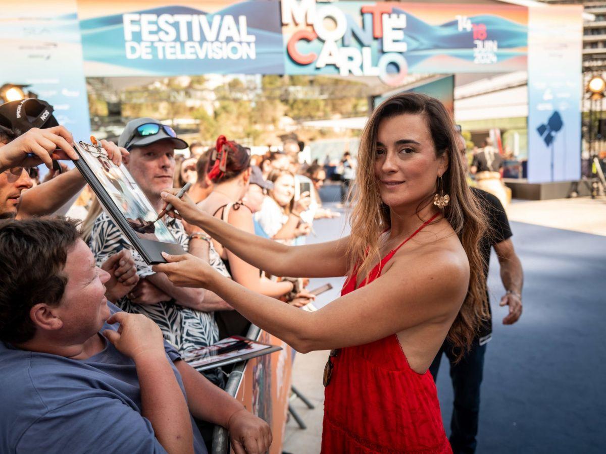 Cote de Pablo Arrives at NCIS Photocall at 63rd Monte-Carlo Television Festival Cote de Pablo Arrives at NCIS Photocall at 63rd Monte-Carlo Television Festival