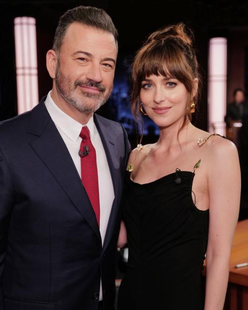 Dakota Johnson at Jimmy Kimmel Live 2