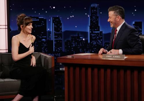 Dakota Johnson at Jimmy Kimmel Live 5