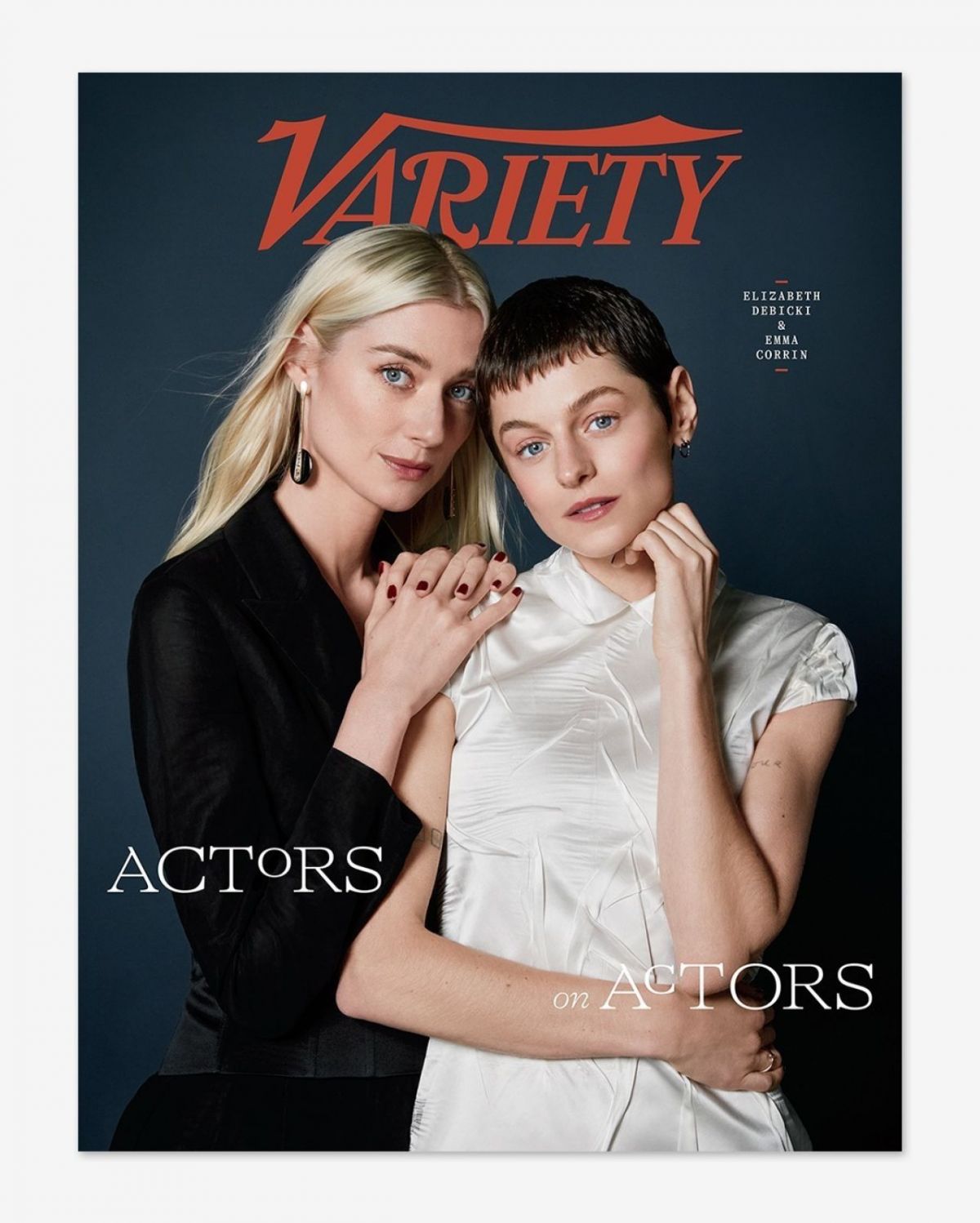 Elizabeth Debicki and Emma Corrin in Variety Magazine Actors on Actors Issue Elizabeth Debicki and Emma Corrin in Variety Magazine Actors on Actors Issue