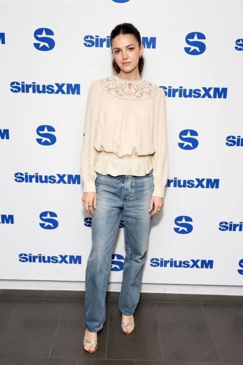 Ella Hunt at SiriusXM Studios New York 1
