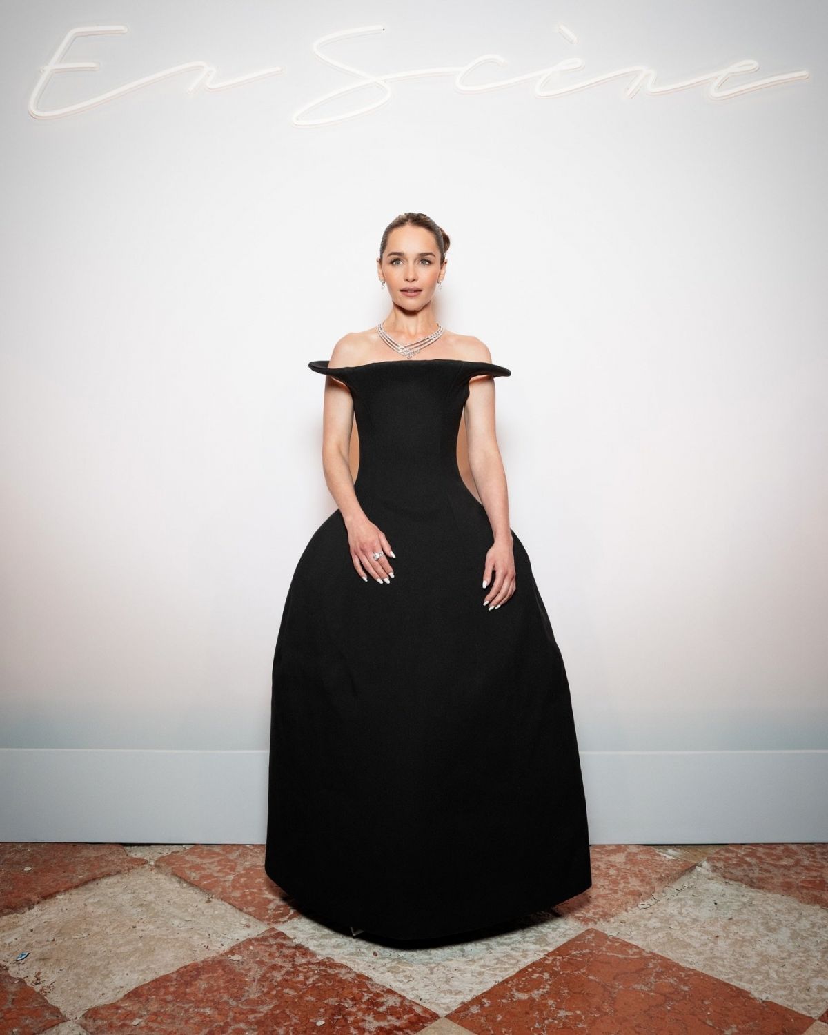 Emilia Clarke at Chaumet Gala Dinner in Venice Emilia Clarke at Chaumet Gala Dinner in Venice