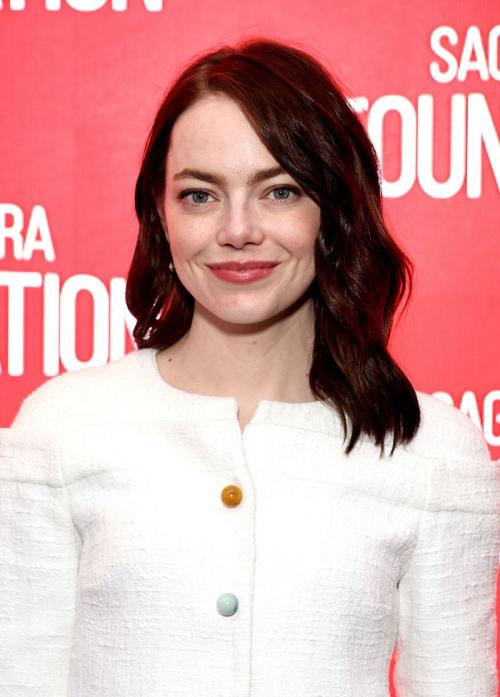 Emma Stone at Kinds of Kindness Conversations at SAG-AFTRA Foundation in New York 1