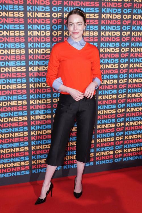 Emma Stone Kinds of Kindness Premiere London 5