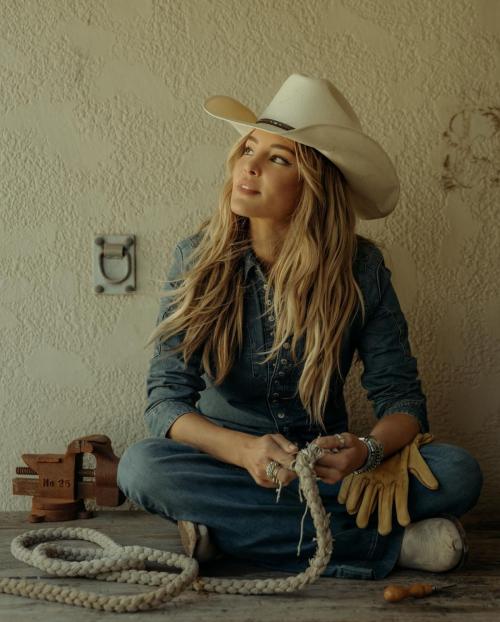 Hassie Harrison for CowGirl Magazine 1