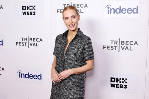 Jessica Chastain at The Knife Premiere at Tribeca Festival New York 2