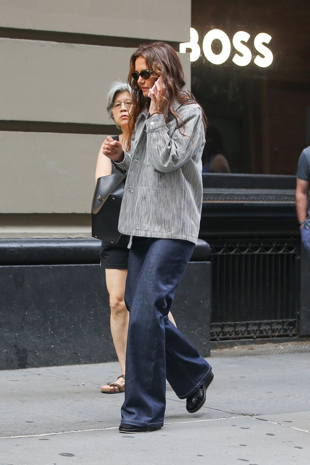 Katie Holmes Leaves an A.P.C. Clothing Event in New York Katie Holmes Leaves an A.P.C. Clothing Event in New York