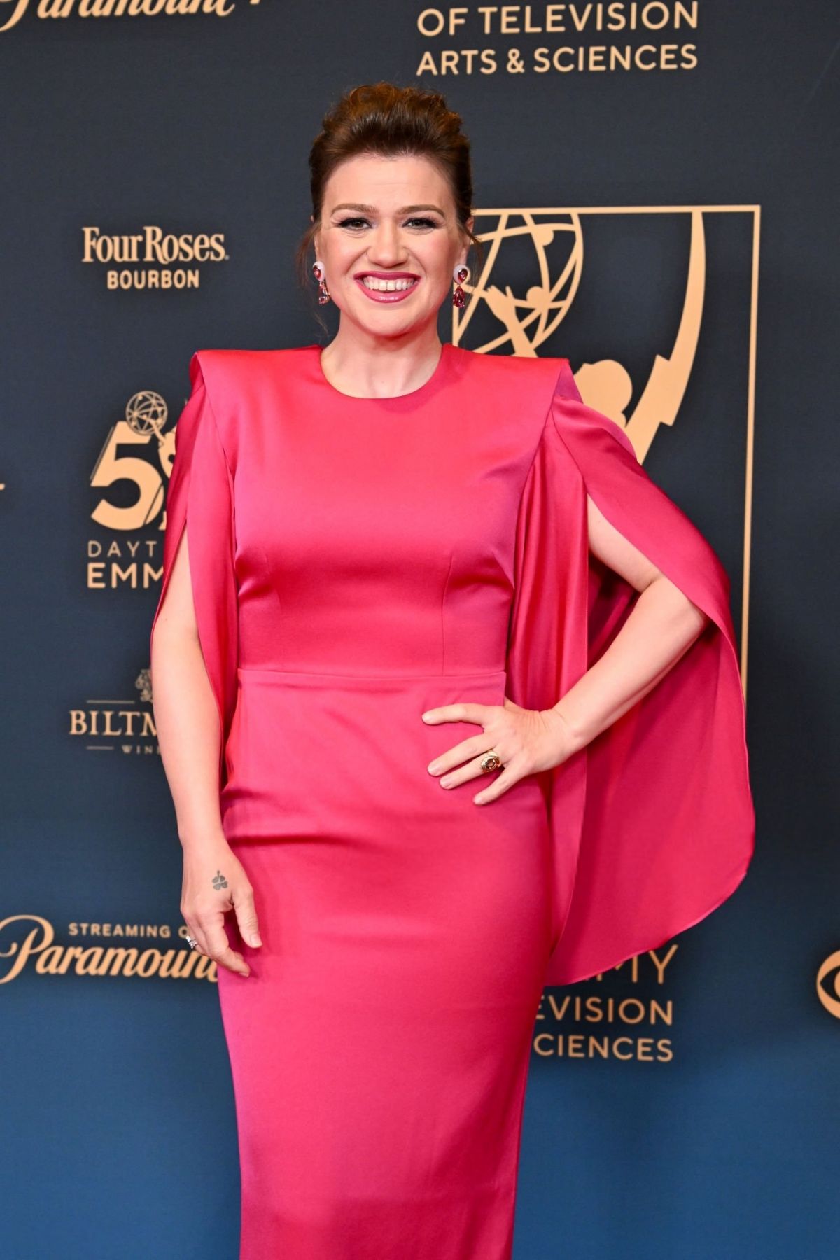 Kelly Clarkson at 51st Daytime Emmy Awards in Los Angeles Kelly Clarkson at 51st Daytime Emmy Awards in Los Angeles