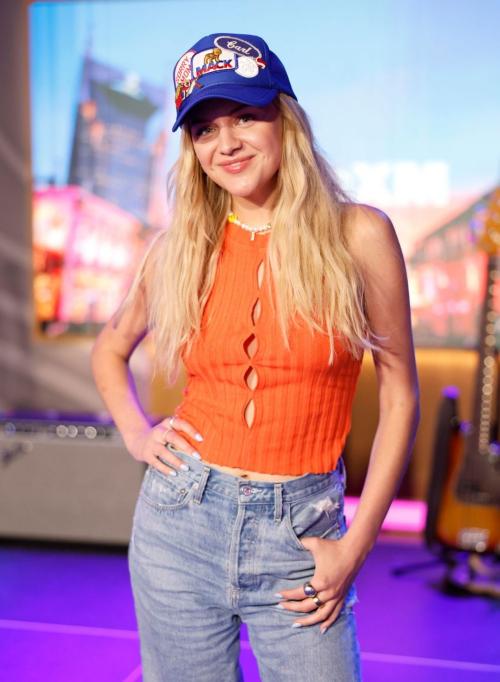 Kelsea Ballerini at SiriusXM Studios in Nashville - June 2024
