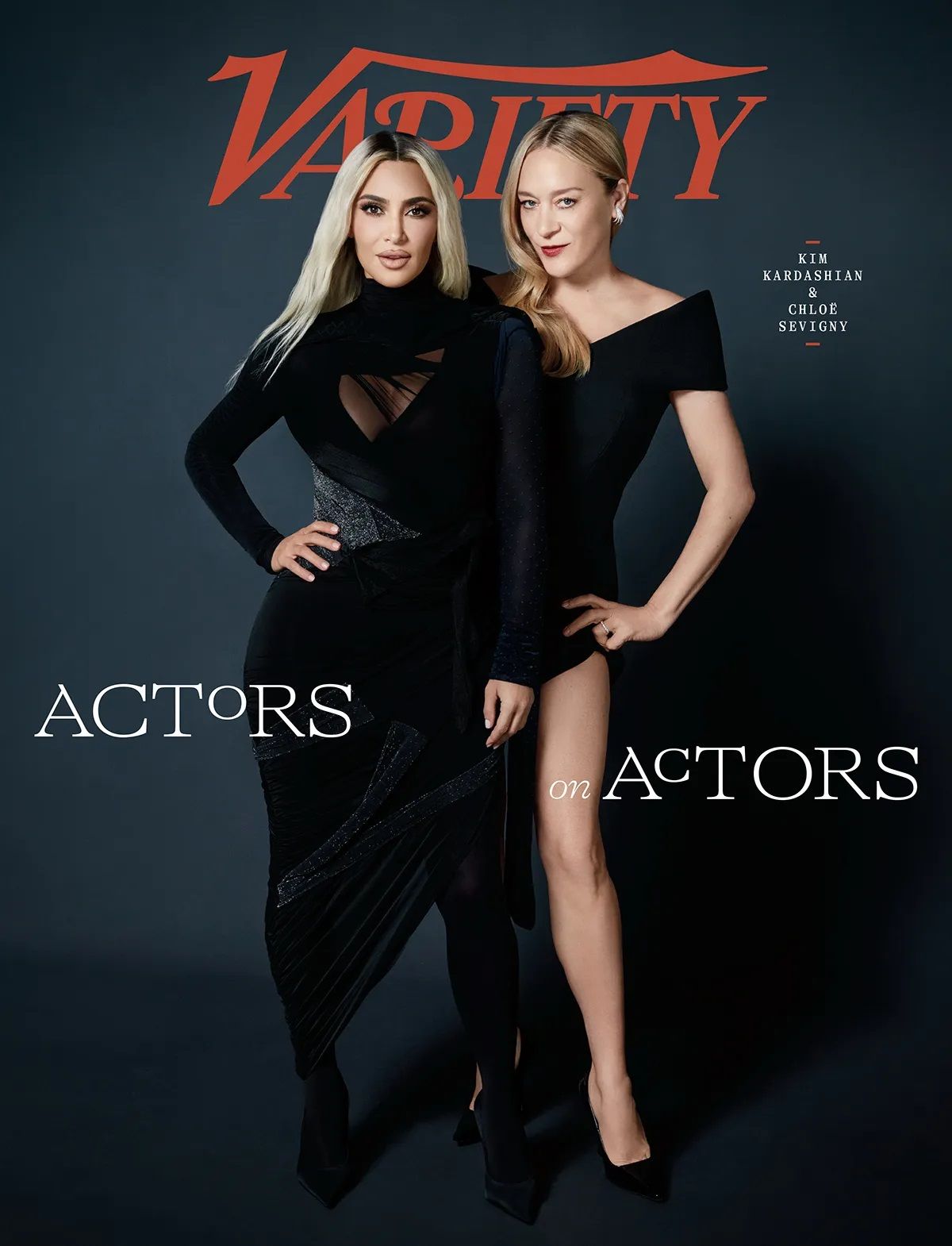 Kim Kardashian and Chloe Sevigny in Variety Magazine Actors on Actors Issue Kim Kardashian and Chloe Sevigny in Variety Magazine Actors on Actors Issue