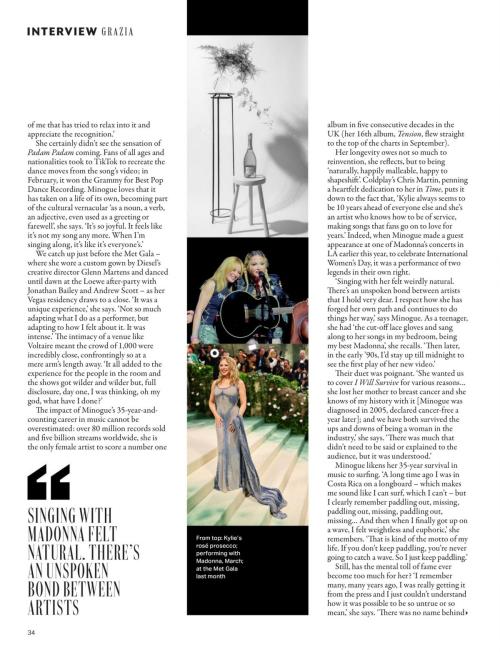 Kylie Minogue Grazia UK June 2024 5