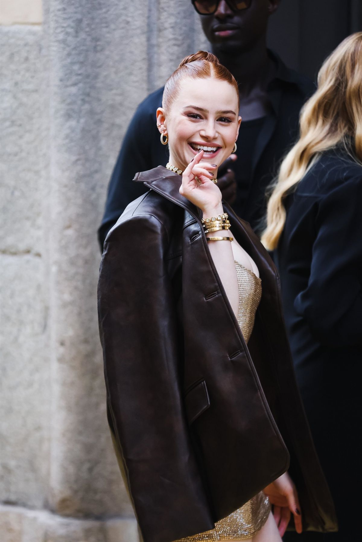 Madelaine Petsch Arrives for Swarovski Masters of Light Exhibition Palazzo Citterio Madelaine Petsch Arrives for Swarovski Masters of Light Exhibition Palazzo Citterio