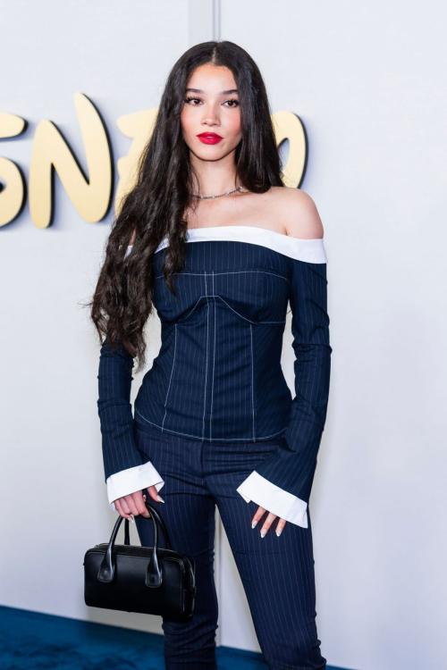 Malia Baker at Disney 2024 Upfront Presentation in New York 2