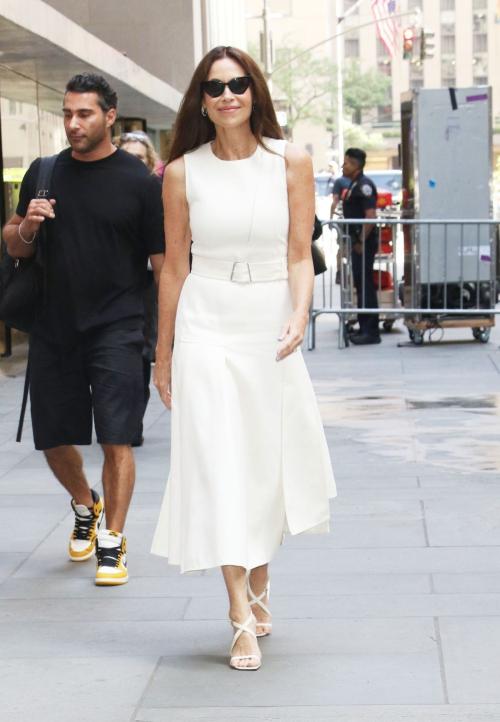 Minnie Driver Leaves Today Show in New York - June 2024