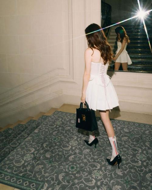 Molly Gordon Thom Browne Show Photoshoot 6