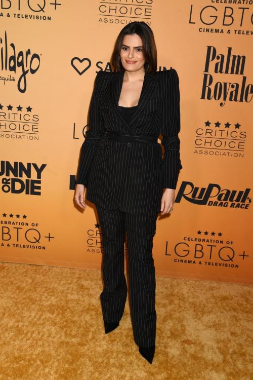 Nava Mau at Critics Choice Associations Celebration of LGBTQ+ Cinema and Television in Century City 4