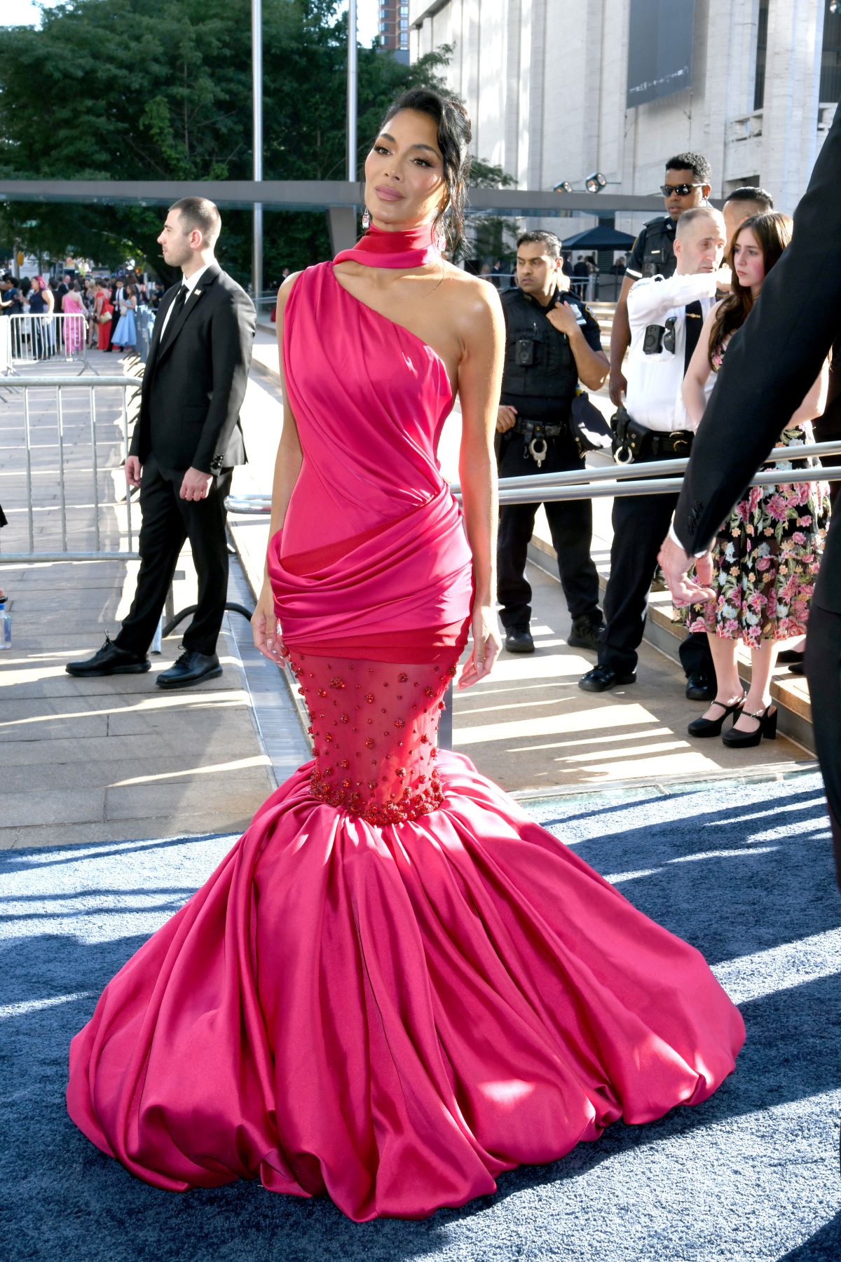 Nicole Scherzinger Arrives at 77th Annual Tony Awards in New York Nicole Scherzinger Arrives at 77th Annual Tony Awards in New York