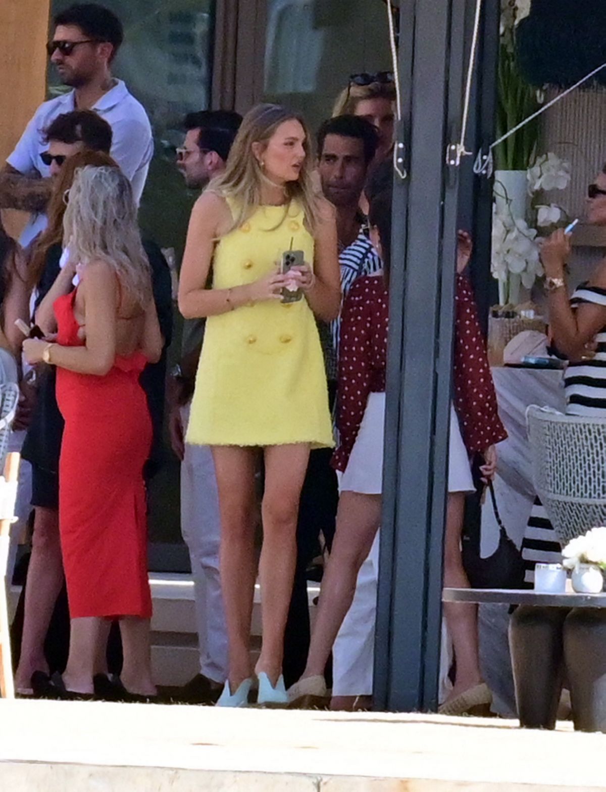Romee Strijd at Balmain Party in Athens Romee Strijd at Balmain Party in Athens