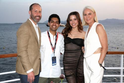 Sophia Bush at iHeartMedia and MediaLink Dinner at Cannes Lions Festival in Cap d'Antibes