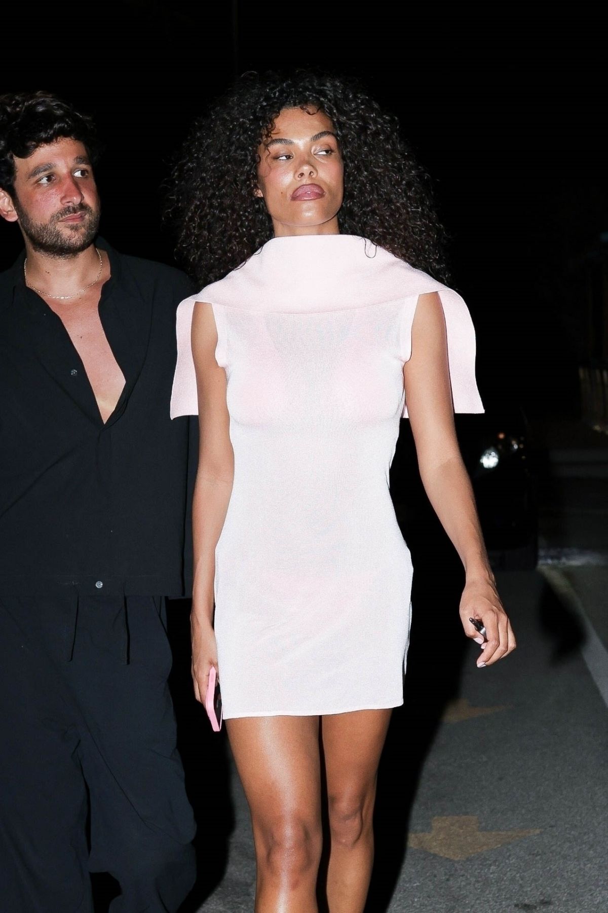 Tina Kunakey Jacquemus Afterparty Capri Tina Kunakey Jacquemus Afterparty Capri