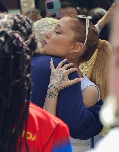 Ariana Grande at Artistic Gymnastics Women’s Qualification at Olympic Games in Paris 4