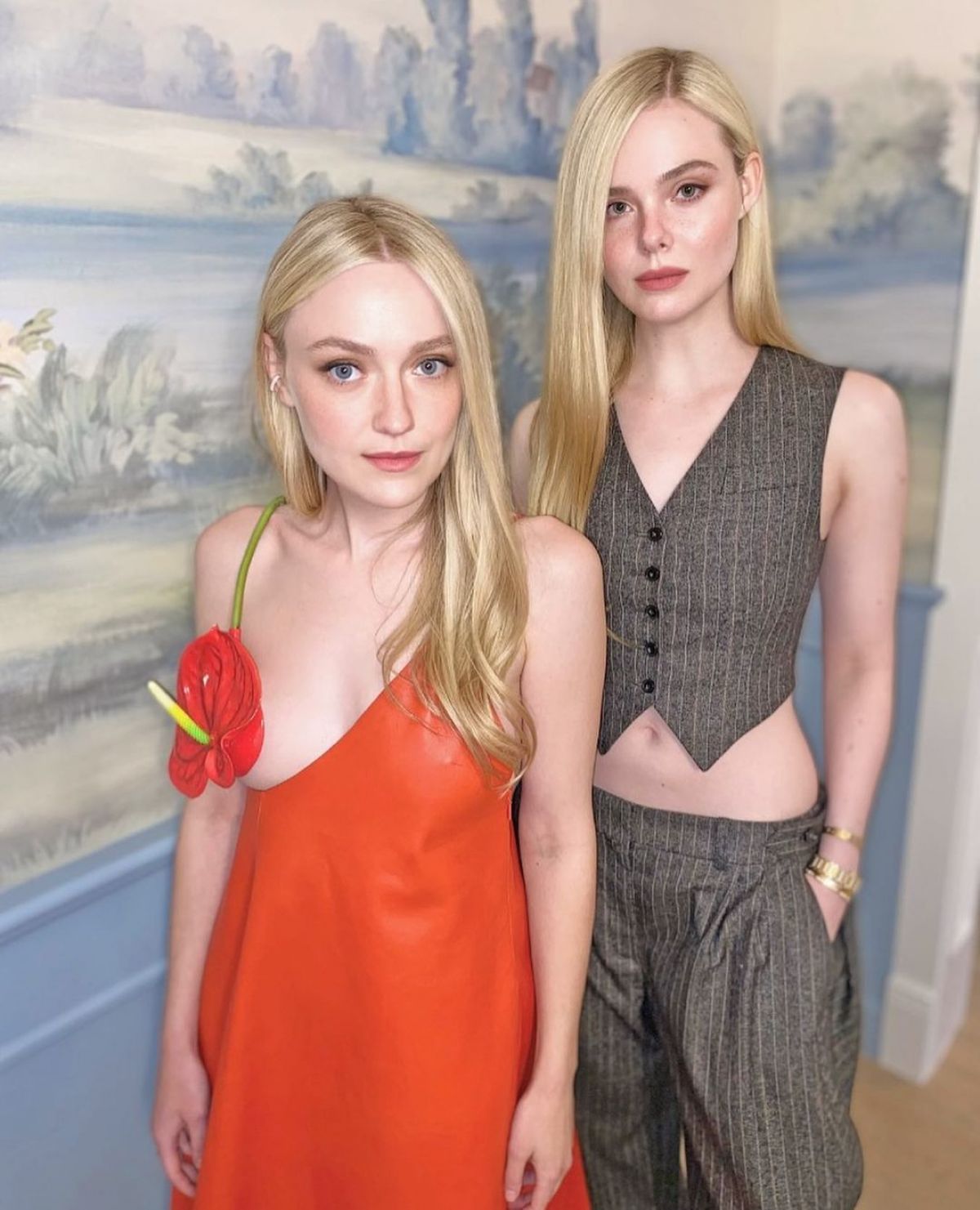 Dakota and Elle Fanning THR Power Stylists Dinner Photoshoot March 2023 Dakota and Elle Fanning THR Power Stylists Dinner Photoshoot March 2023