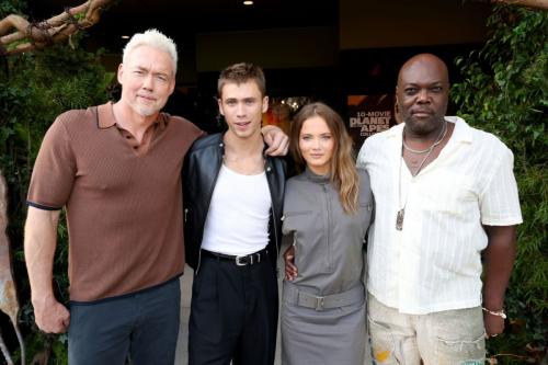 Freya Allan at Press Preview of Planet of the Apes Experience at Comic-Con in San Diego 4