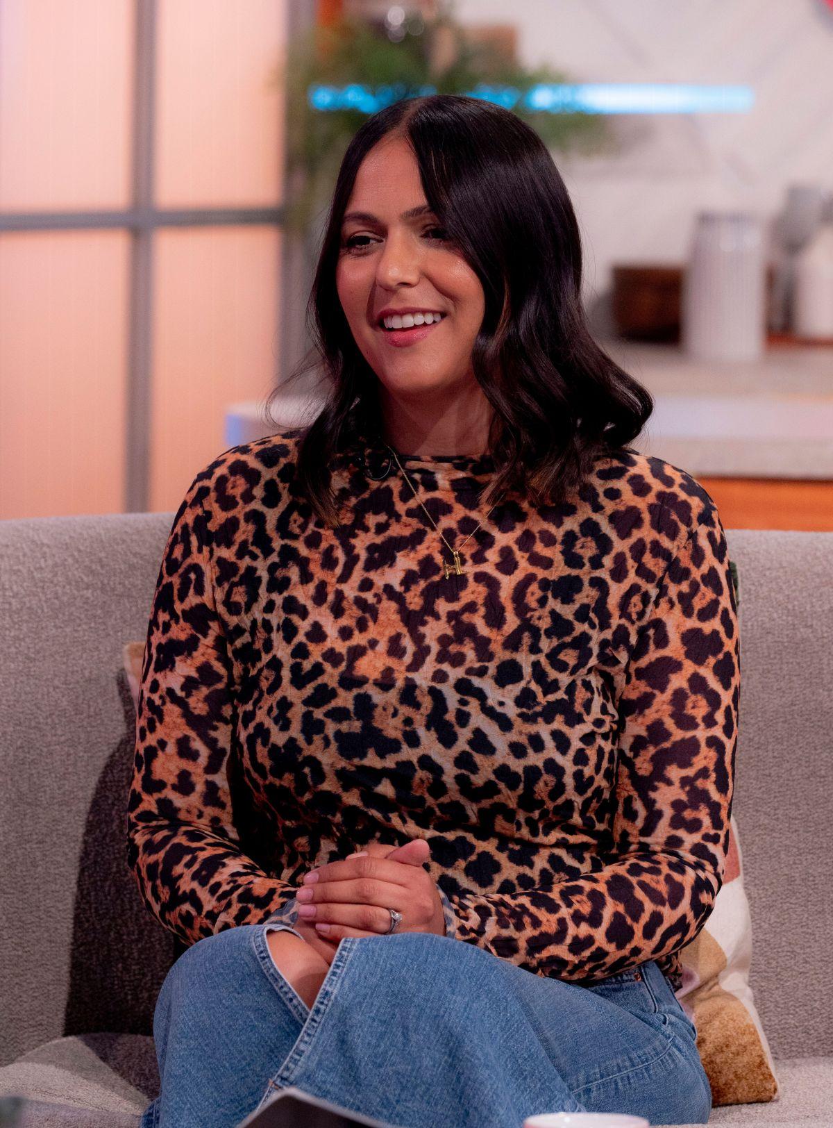 Hannah Gardner on Lorraine TV Show London Hannah Gardner on Lorraine TV Show London